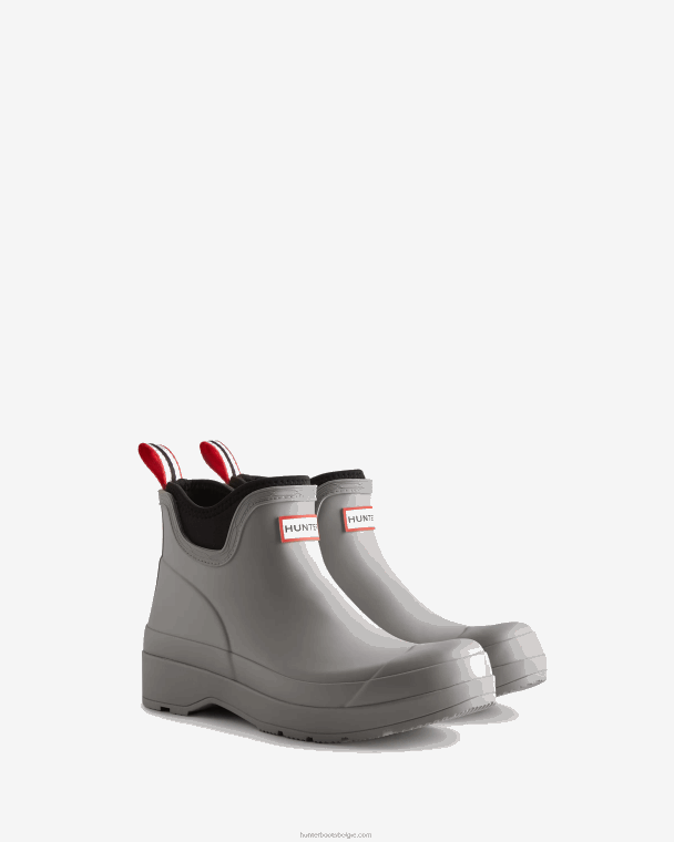 X226V521 neopreen chelsea boots spelen Heren Hunter staal lichtgrijs