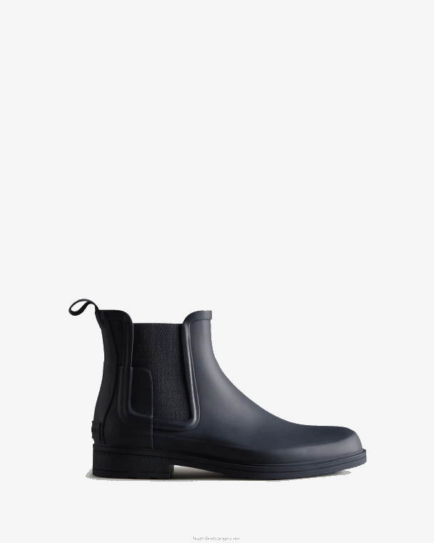 X226V552 verfijnde slim fit chelsea boots Heren Hunter marine