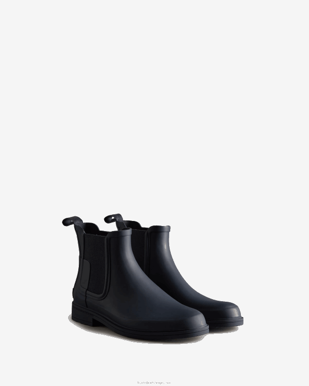 X226V552 verfijnde slim fit chelsea boots Heren Hunter marine
