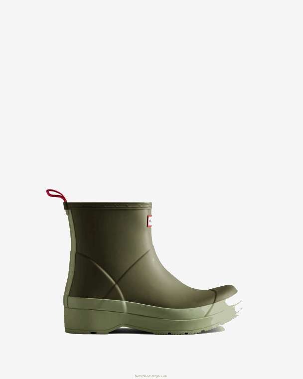 X226V501 speel korte regenlaarzen Heren Hunter korstmos groen/everglade groen