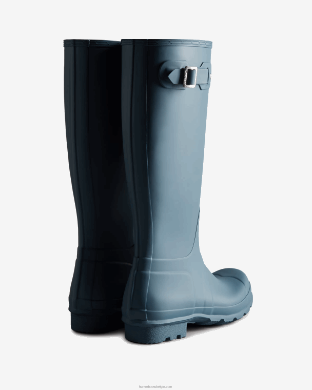 X226V515 originele hoge regenlaarzen Heren Hunter geleend blauw