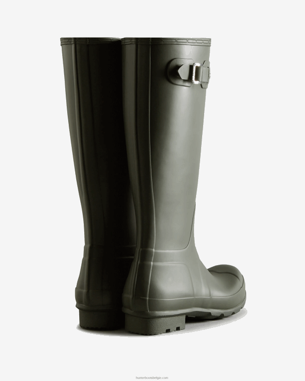 X226V516 originele hoge regenlaarzen Heren Hunter donkere olijf