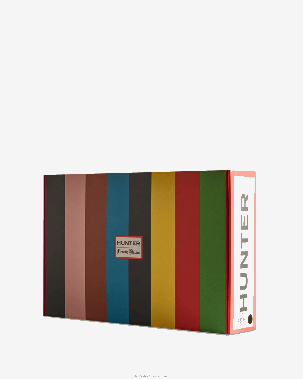 X226V542 roeiblazers zigzag korte regenlaarzen Heren Hunter avondblauw/zongedroogd rood