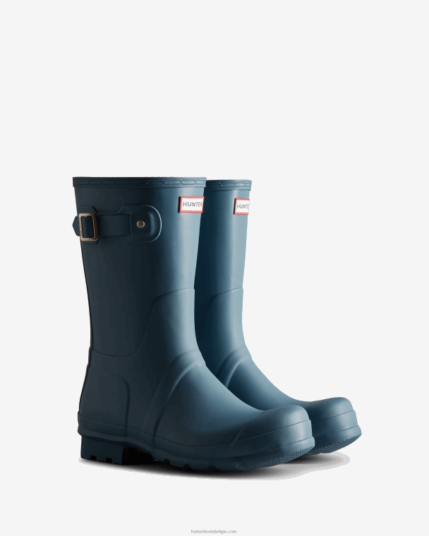 X226V546 originele korte regenlaarzen Heren Hunter geleend blauw