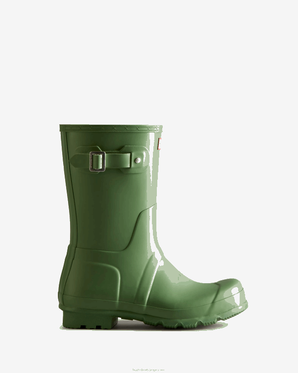 X226V551 originele korte regenlaarzen Heren Hunter viel groen