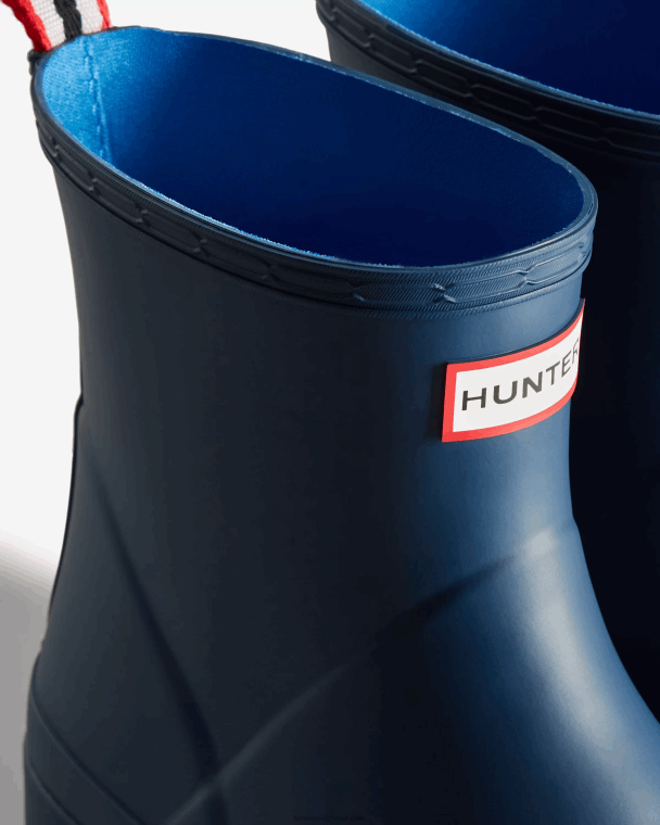 X226V553 speel korte regenlaarzen Heren Hunter kerhuelen marine