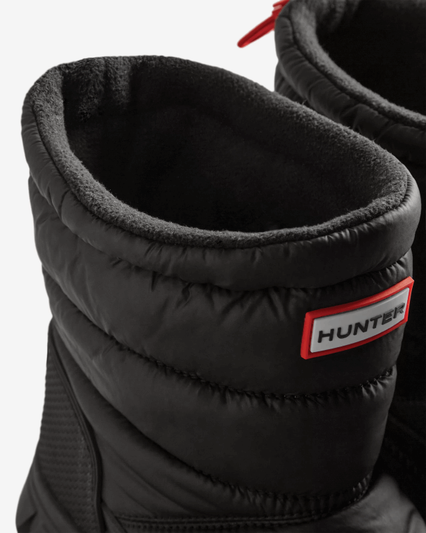 X226V540 onverschrokken geïsoleerde korte snowboots Heren Hunter zwart