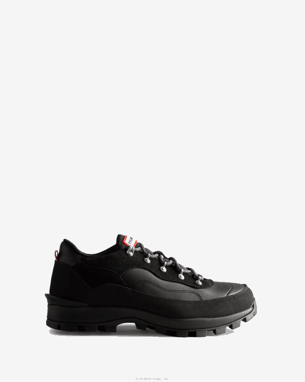 X226V582 ontdekkingsreiziger geïsoleerde leren schoenen Heren Hunter zwart