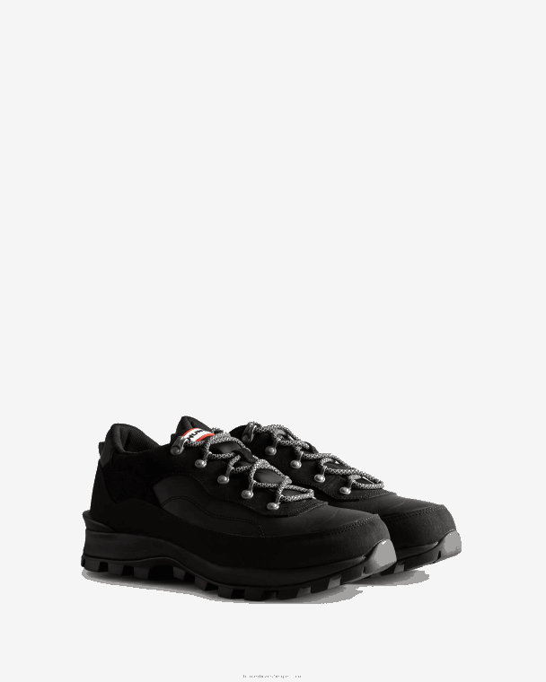 X226V582 ontdekkingsreiziger geïsoleerde leren schoenen Heren Hunter zwart