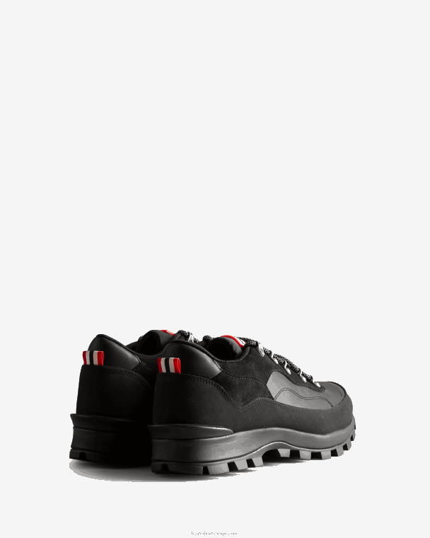 X226V582 ontdekkingsreiziger geïsoleerde leren schoenen Heren Hunter zwart