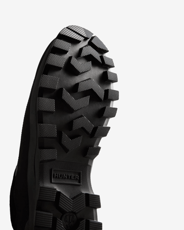 X226V582 ontdekkingsreiziger geïsoleerde leren schoenen Heren Hunter zwart