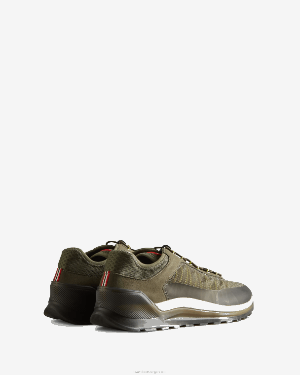 X226V584 reis sneaker Heren Hunter korstmos groen/struikgewas groen/gearceerd wit/zwart