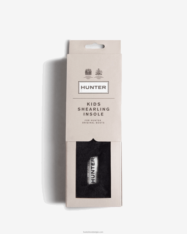X226V387 schapenvacht inlegzolen Heren Hunter zwart