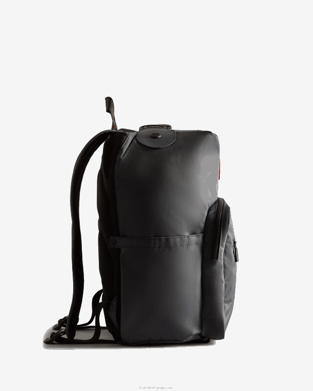 X226V421 nylon pionier rugzak met topclip Heren Hunter marine