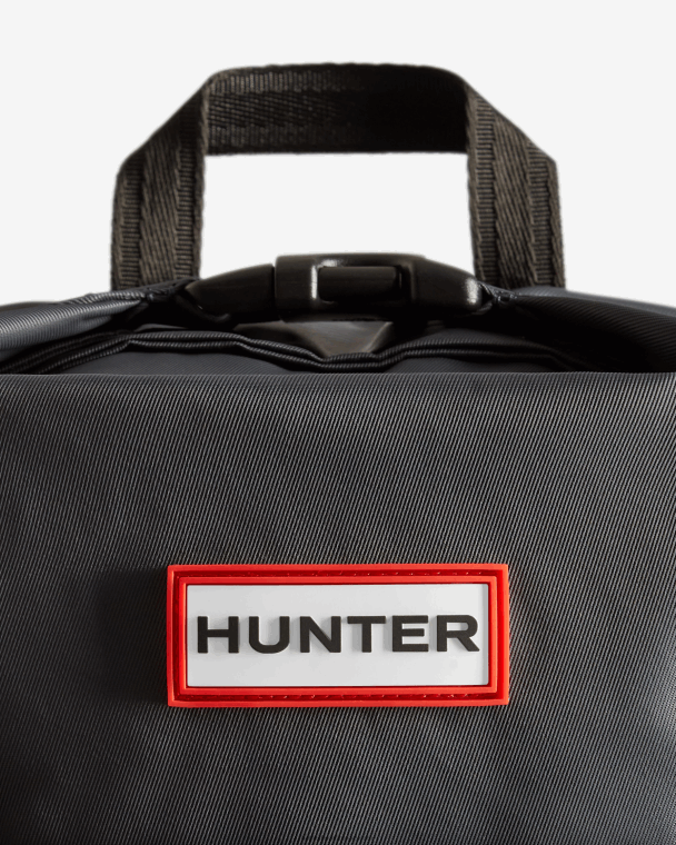 X226V421 nylon pionier rugzak met topclip Heren Hunter marine