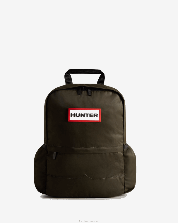 X226V431 nylon rugzak Heren Hunter donkere olijf