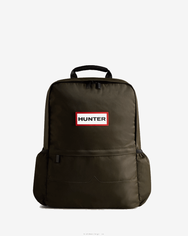 X226V435 nylon grote rugzak Heren Hunter donkere olijf