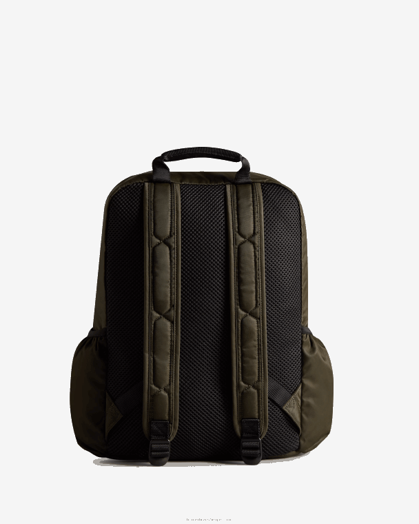 X226V435 nylon grote rugzak Heren Hunter donkere olijf