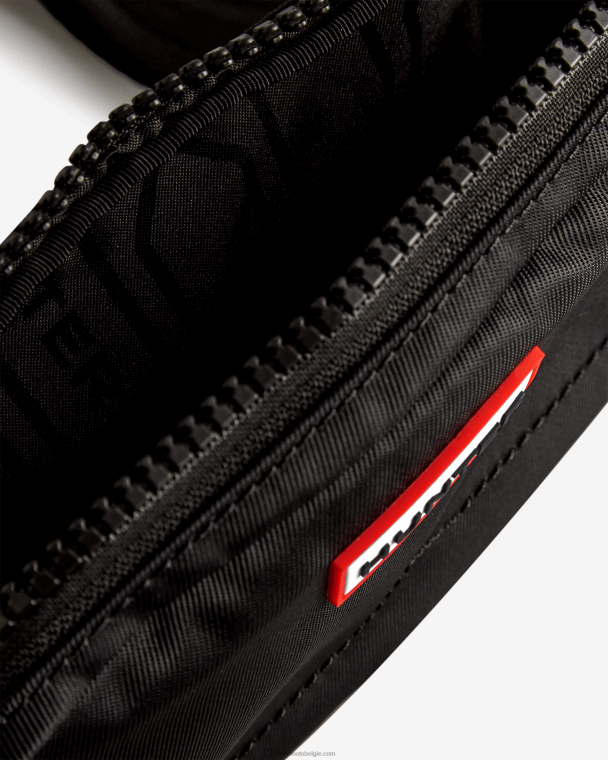 X226V394 nylon keeper telefoonzakje Heren Hunter zwart