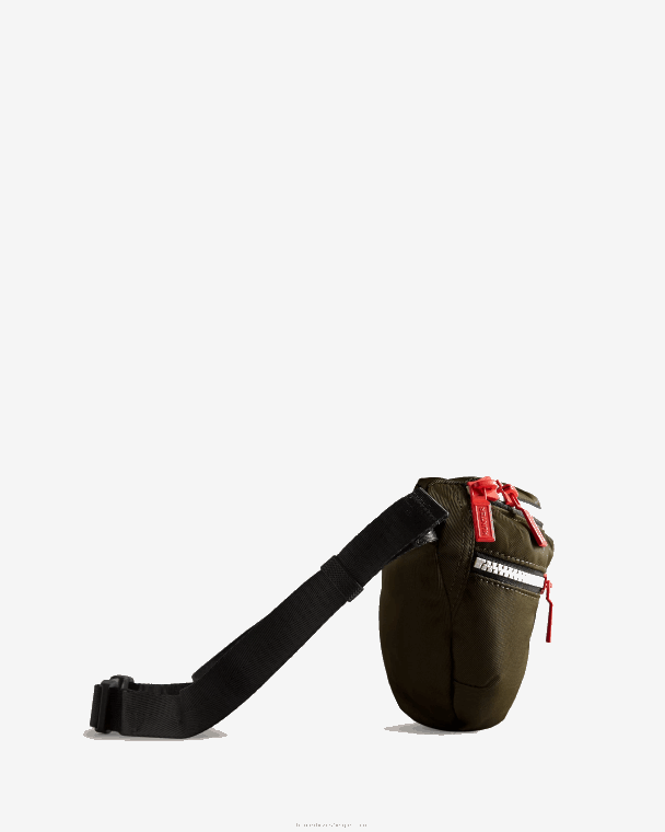 X226V438 heuptasje Heren Hunter donkere olijf