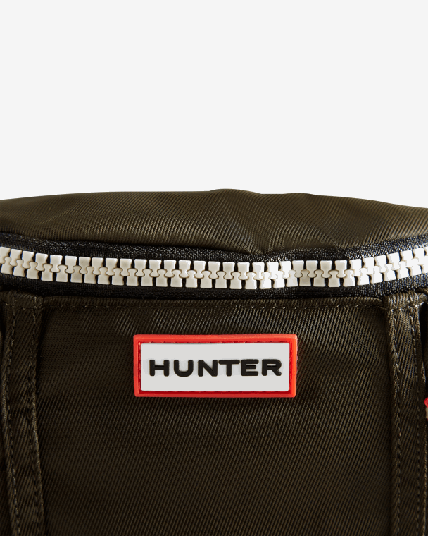 X226V438 heuptasje Heren Hunter donkere olijf