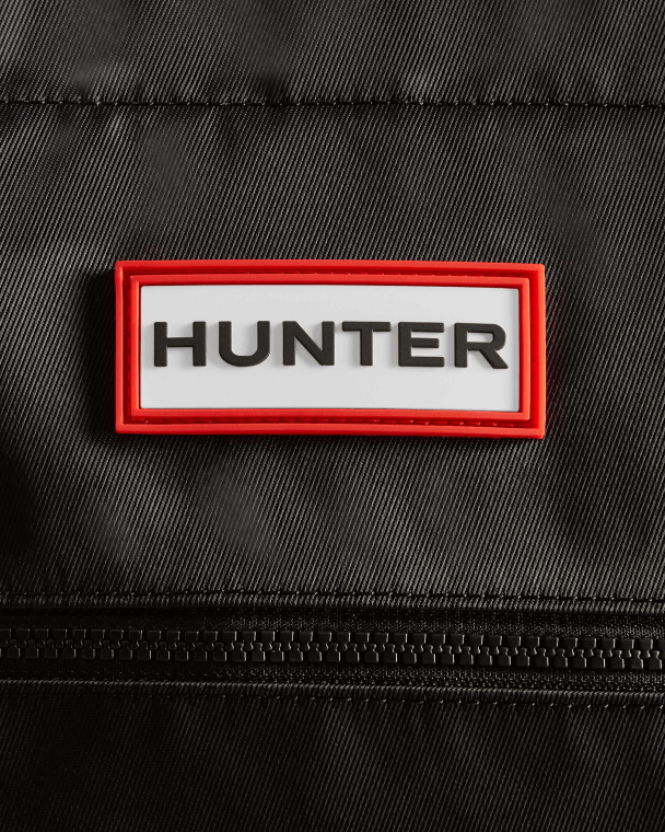 X226V457 nylon medium top clip draagtas Heren Hunter zwart