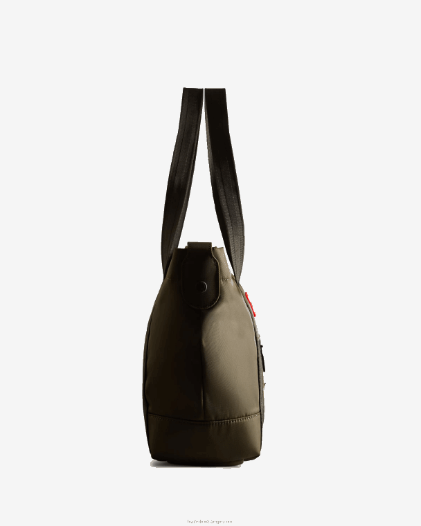 X226V458 nylon medium top clip draagtas Heren Hunter donkere olijf
