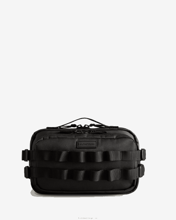 X226V464 ontdekkingsreiziger multiway crossbody tas Heren Hunter zwart