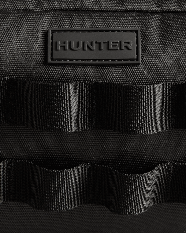 X226V464 ontdekkingsreiziger multiway crossbody tas Heren Hunter zwart