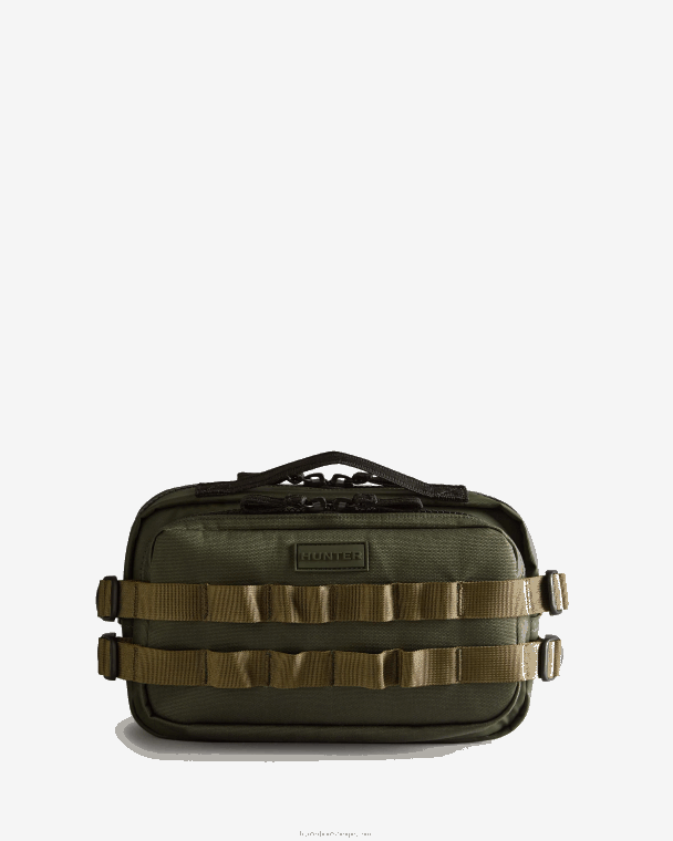 X226V465 ontdekkingsreiziger multiway crossbody tas Heren Hunter maa groen