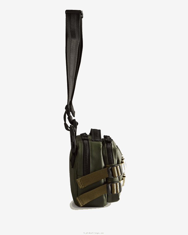 X226V465 ontdekkingsreiziger multiway crossbody tas Heren Hunter maa groen