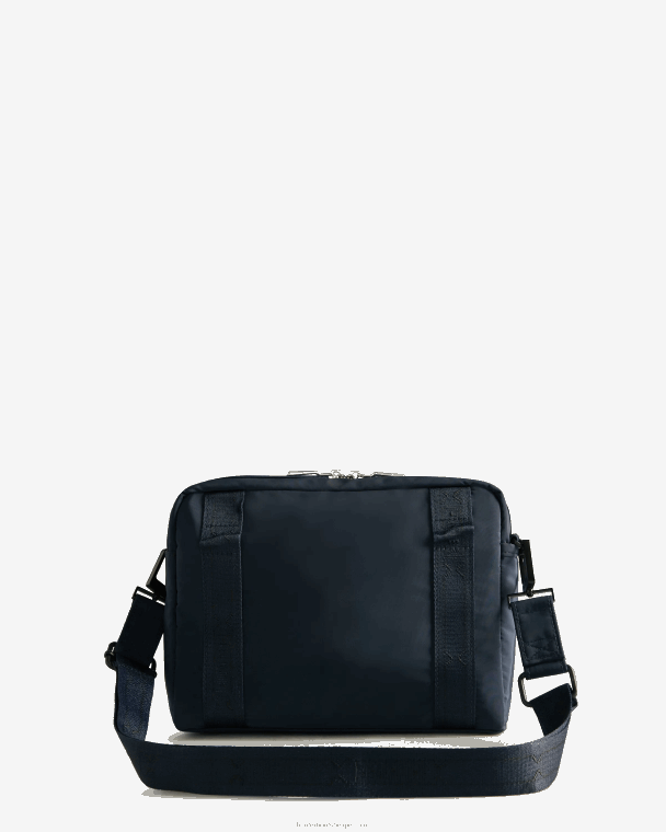 X226V498 verfijnde duurzame crossbody tas Heren Hunter marine