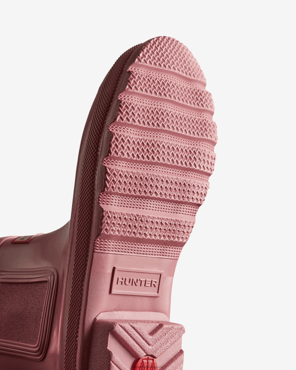 X226V157 originele hoogglans chelsea laarzen vrouwen Hunter paars getuft