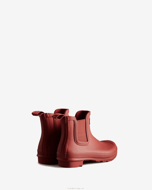 X226V158 originele chelsea laarzen vrouwen Hunter militair rood