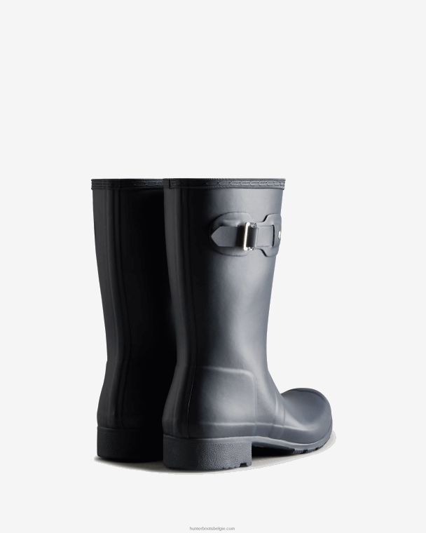 X226V161 tour opvouwbare korte regenlaarzen vrouwen Hunter marine