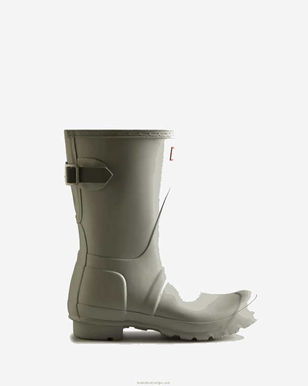 X226V173 verstelbare regenlaarzen met korte rug vrouwen Hunter ijsgrijs/urban grijs