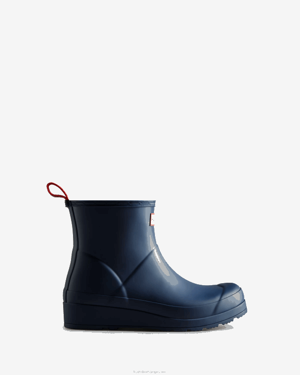 X226V214 speel korte regenlaarzen vrouwen Hunter kerhuelen marine