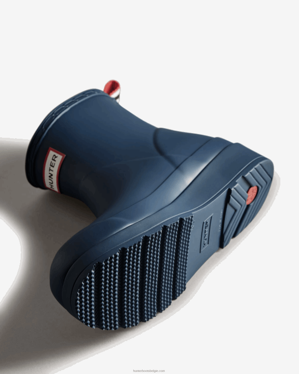 X226V214 speel korte regenlaarzen vrouwen Hunter kerhuelen marine