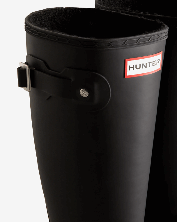 X226V228 hoge geïsoleerde regenlaarzen vrouwen Hunter zwart