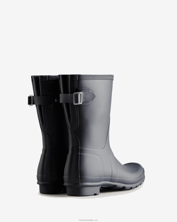 X226V24 verstelbare regenlaarzen met korte rug vrouwen Hunter marine