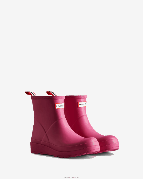 X226V310 speel korte regenlaarzen vrouwen Hunter prismatisch roze