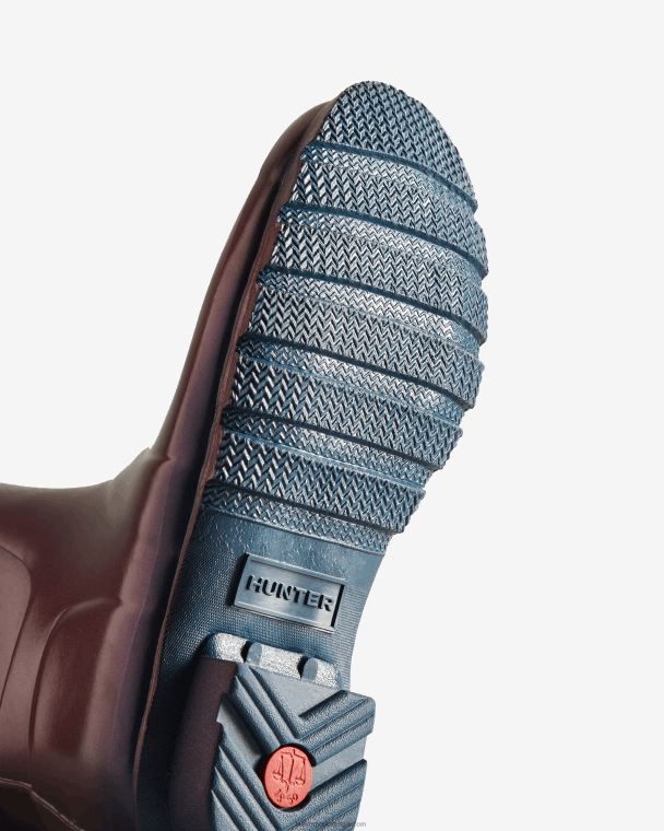 X226V311 nebula korte regenlaarzen vrouwen Hunter stormbaan blauw