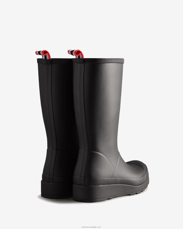 X226V68 speel hoge regenlaarzen vrouwen Hunter zwart