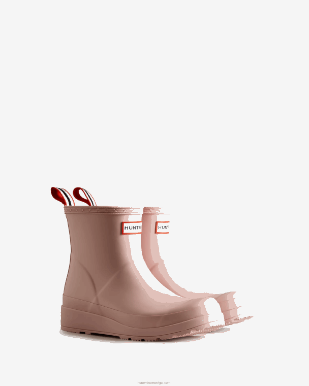X226V82 speel korte regenlaarzen vrouwen Hunter azalea roze