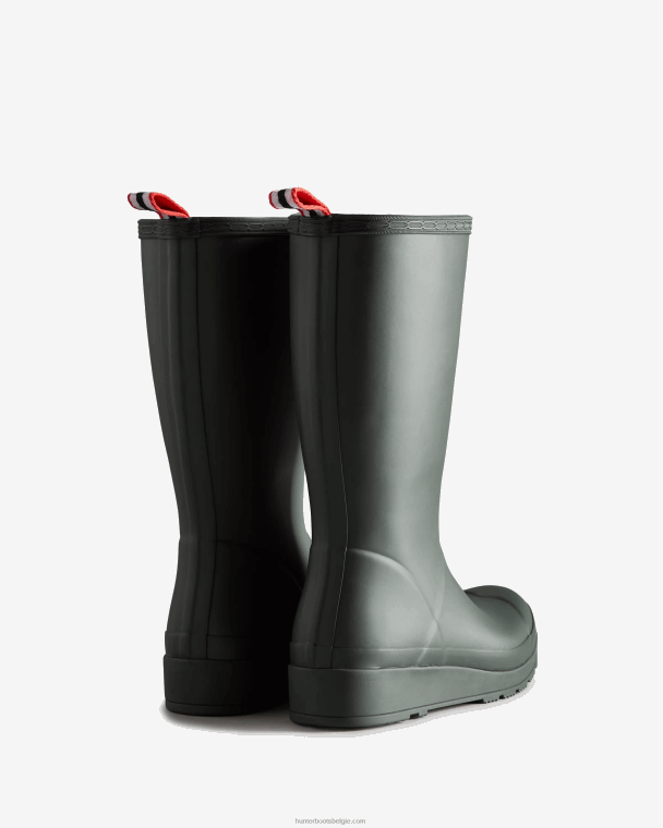 X226V96 speel hoge regenlaarzen vrouwen Hunter arctisch mosgroen