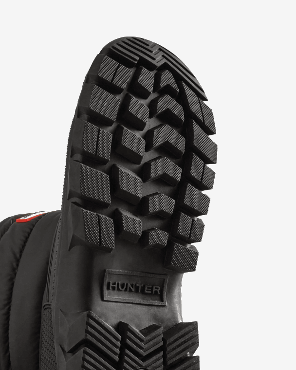 X226V121 onverschrokken geïsoleerde korte snowboots vrouwen Hunter zwart