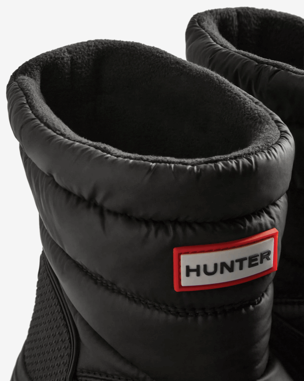 X226V121 onverschrokken geïsoleerde korte snowboots vrouwen Hunter zwart