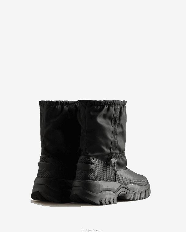 X226V150 Wanderer geïsoleerde korte slouch snowboots vrouwen Hunter zwart