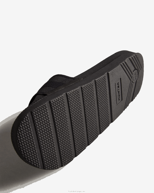X226V102 elastische dia's vrouwen Hunter zwart