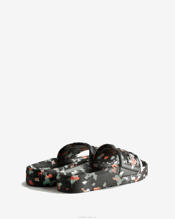 X226V285 bloom marmeren dia's vrouwen Hunter zwart
